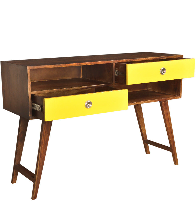 Paloma Cubby Yellow Console
